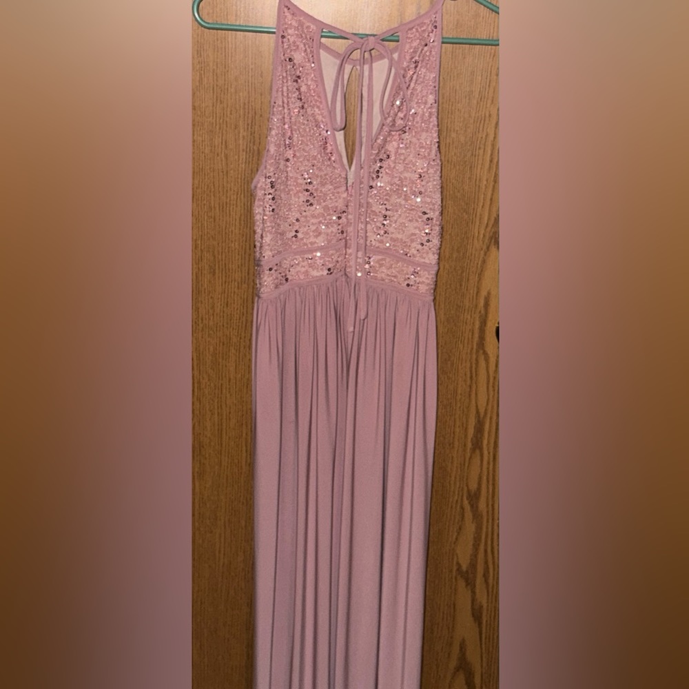 Night way formal  pink dress